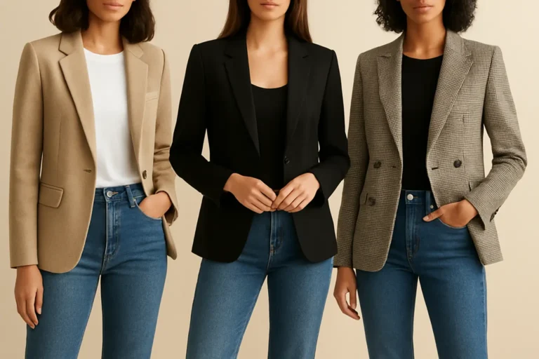 3 Formas de Combinar Blazer com Jeans e Criar um Look Moderno