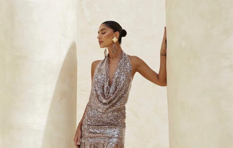 Nomes de tecido para vestido de festa: estilo que vem da trama